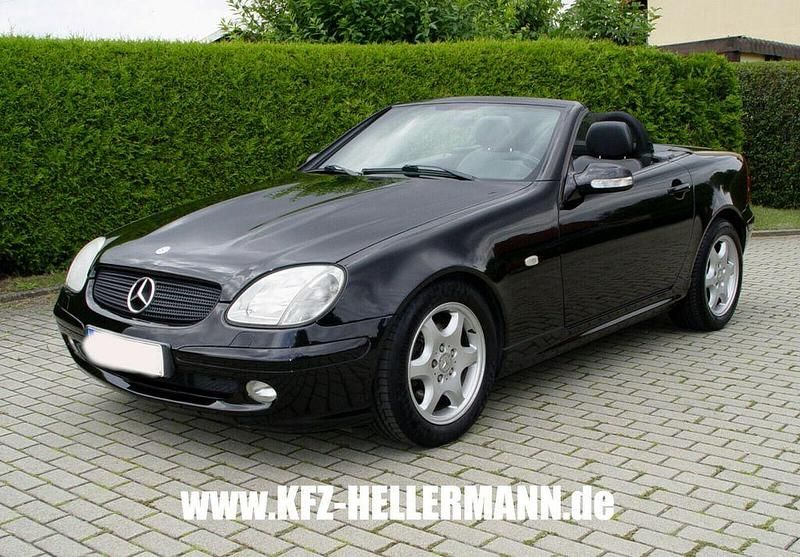 Schwarz Gebraucht 2001 Mercedes SLK230 Cabrio | 4.995 € (Fairer Preis) - Bild 1/4
