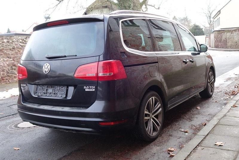 Gebraucht VW Sharan Cup 140 PS (102 kW) 2014 Schwarz Van / Kleinbus