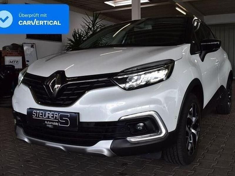 Gebraucht Renault Captur Intens 118 PS (86 kW) 2019 Perlmutt weiß mit black pearl SUV