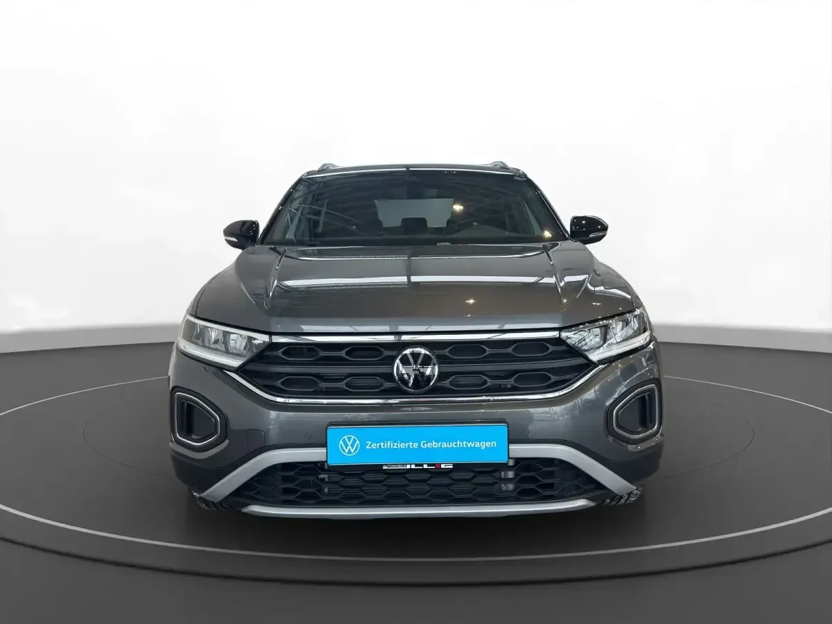 Gebraucht VW T-Roc Goal 150 PS (110 kW) 2025 Indiumgrau metallic/schwarz SUV