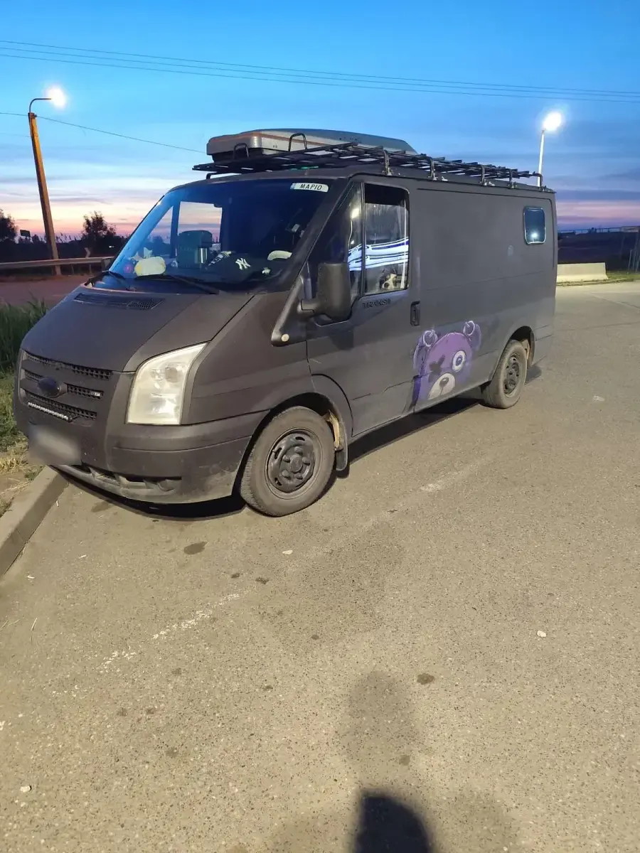 Gebraucht Ford Transit 115 PS (84 kW) 2008 Schwarz Van / Kleinbus