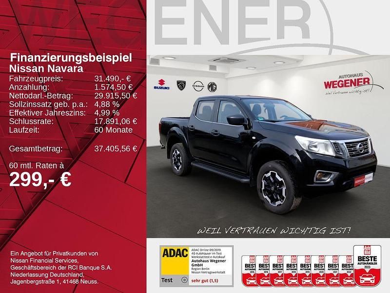 Gebraucht Nissan Navara Acenta 190 PS (139 kW) 2021 Schwarz Pickup