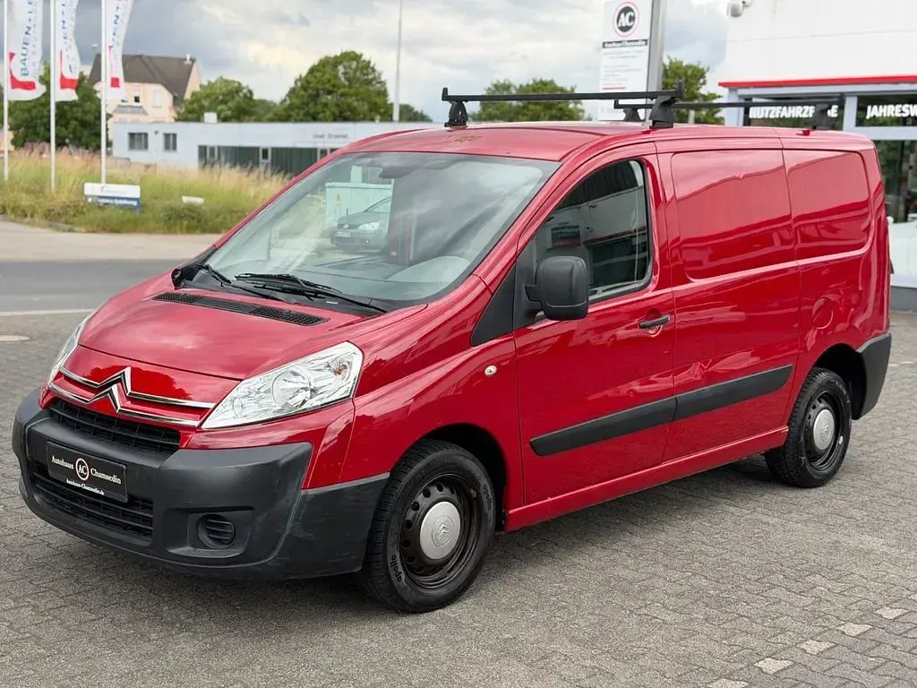 Gebraucht Citroën Jumpy 135 PS (99 kW) 2011 Rot Van / Kleinbus