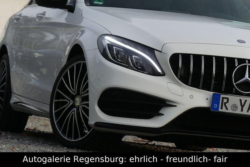 Weiß Gebraucht 2017 Mercedes C200 AMG Limousine | 24.950 € (Etwas zu teuer) - Bild 1/4