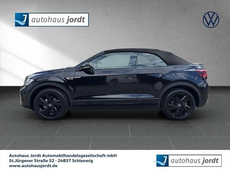 Neu VW T-Roc Cabriolet R-line 150 PS (110 kW) 2025 Schwarz Cabrio