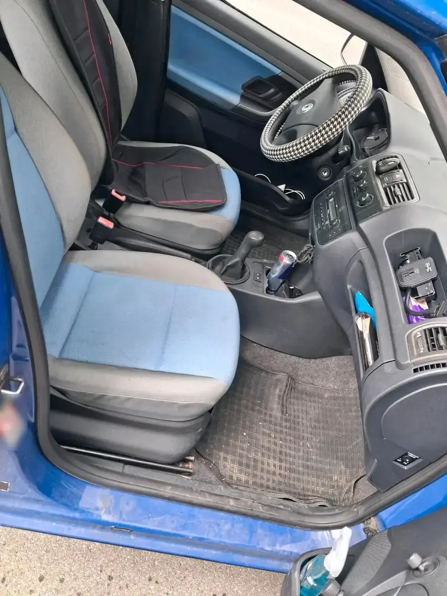 Gebraucht Skoda Roomster 70 PS (51 kW) 2007 Blau Van / Kleinbus