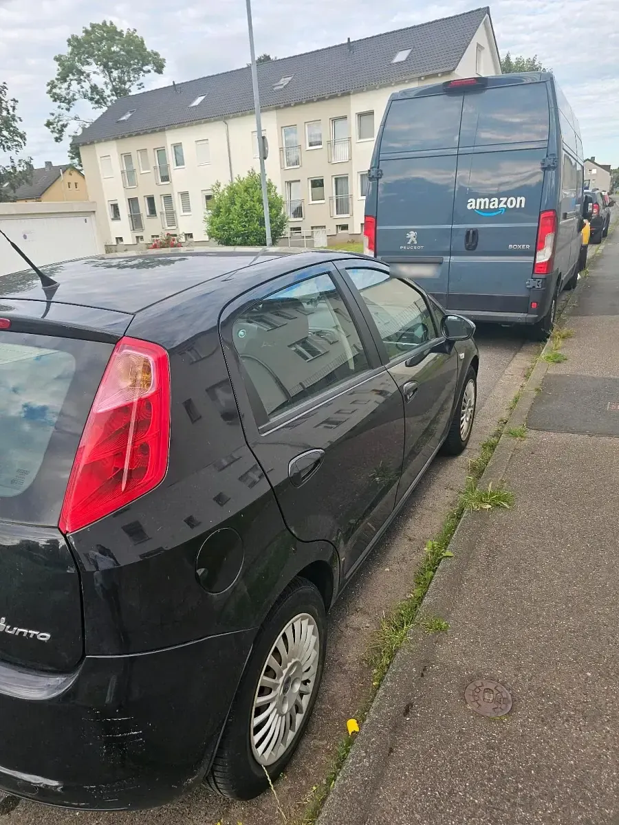 Gebraucht Fiat Punto 2007 Schwarz Kleinwagen