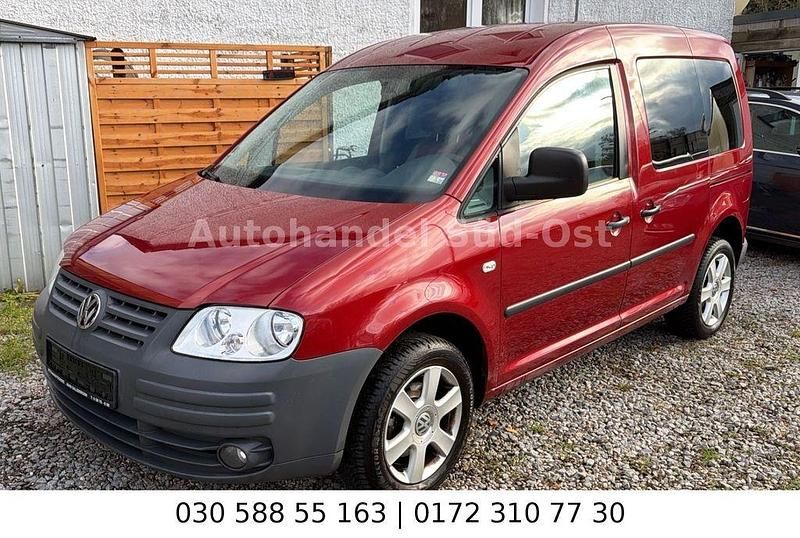 Rot Gebraucht 2006 VW Caddy Life Van / Kleinbus | 3.980 € (Fairer Preis) - Bild 1/4