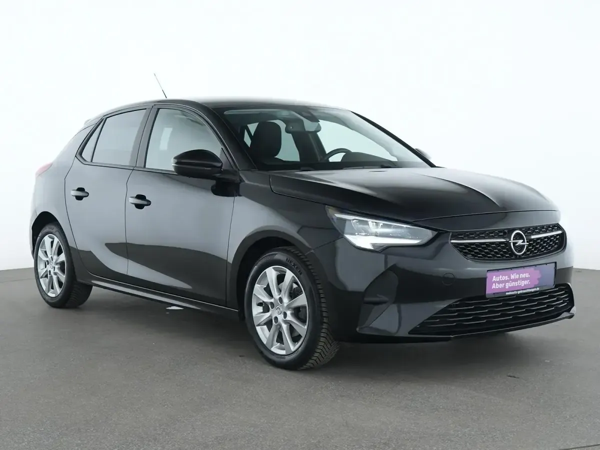 Gebraucht Opel Corsa Edition 101 PS (74 kW) 2021 Schwarz Kleinwagen