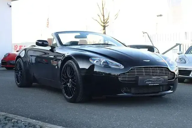Gebraucht Aston Martin V8 Vantage 385 PS (283 kW) 2008 Schwarz Cabrio