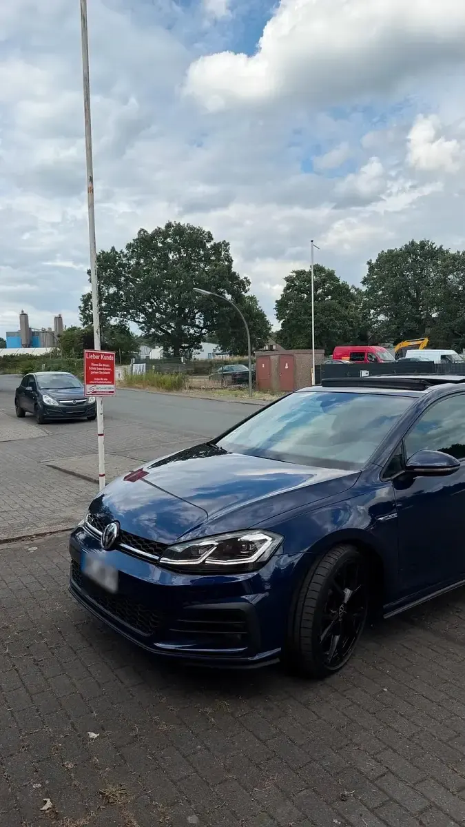 Gebraucht VW Golf VII GTD 184 PS (135 kW) 2017 Blau Coupé