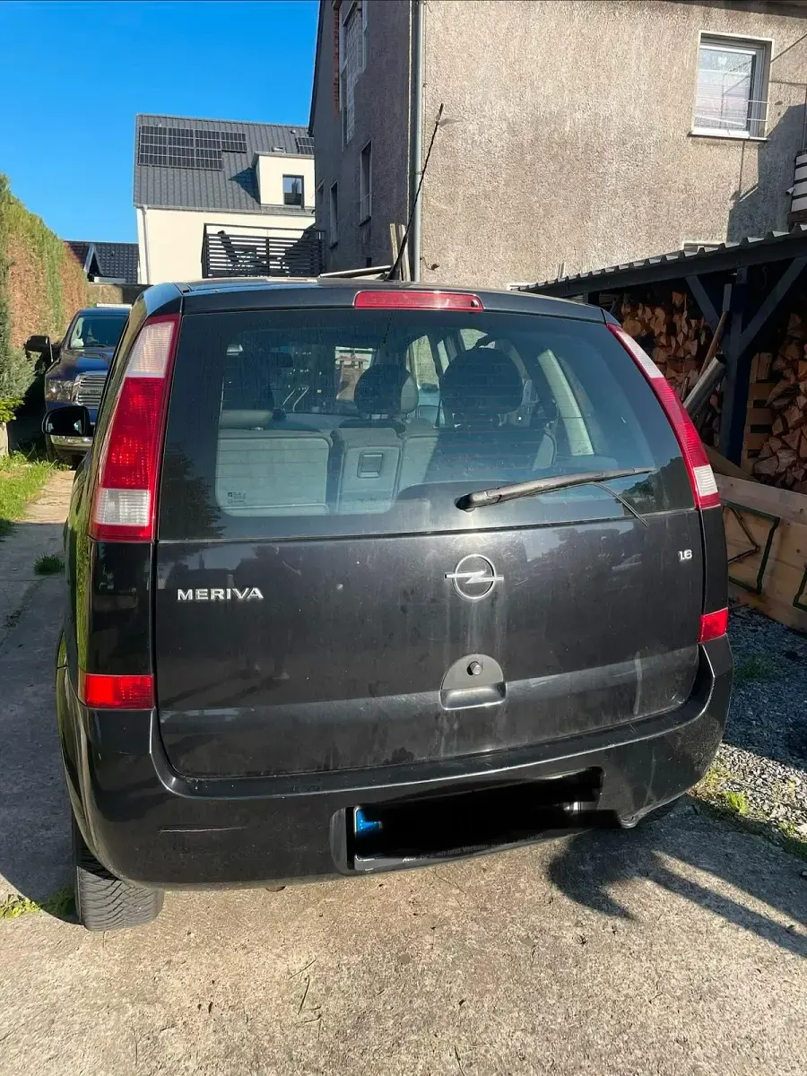 Gebraucht Opel Meriva 97 PS (71 kW) 2004 Schwarz Van / Kleinbus