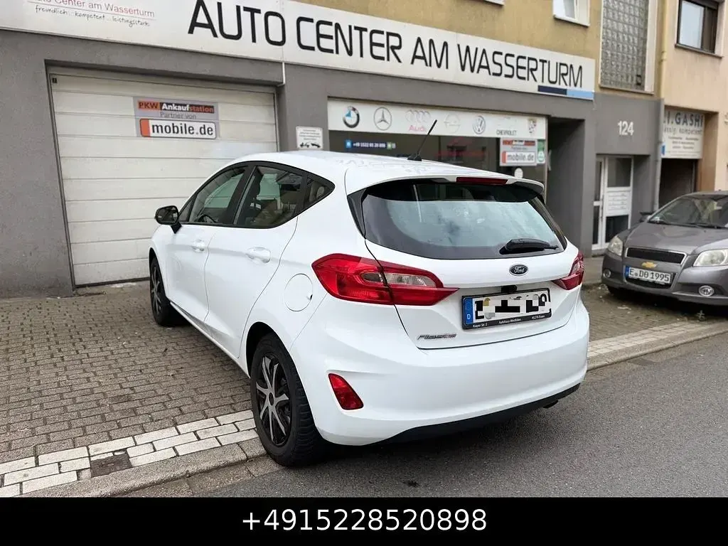 Gebraucht Ford Fiesta Trend 71 PS (52 kW) 2020 Weiß Kleinwagen