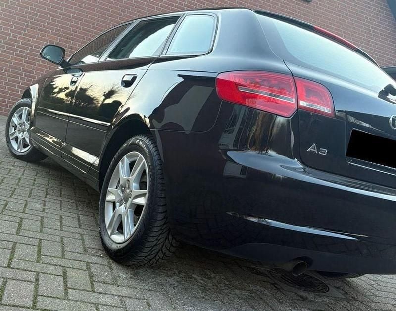 Usata Audi A3 102 CV (75 kW) 2009 Nero Utilitaria