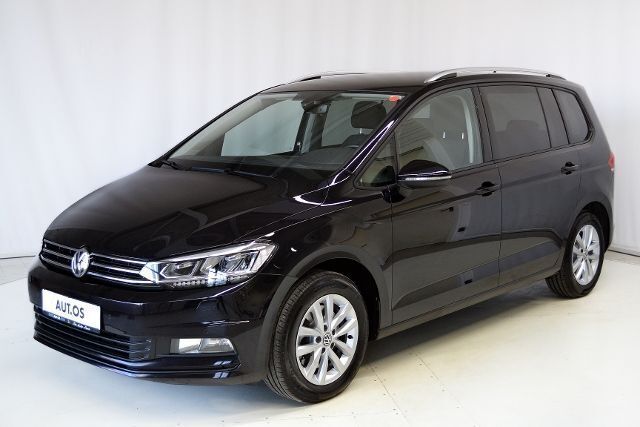 Gebraucht VW Touran Allstar 150 PS (110 kW) 2016 Schwarz metallic Van / Kleinbus