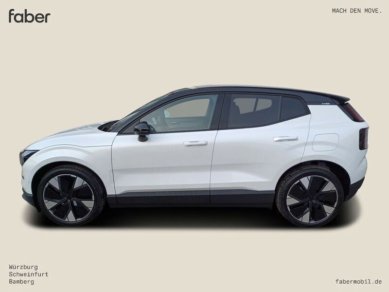 Crystal white pearl Gebraucht 2024 Volvo EX30 Ultra SUV | 45.800 € - Bild 1/4