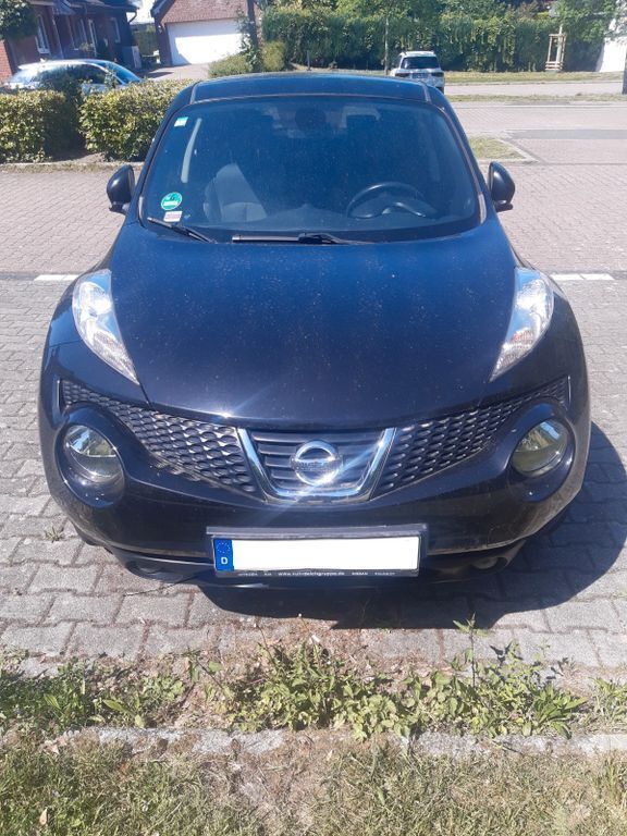 Schwarz Gebraucht 2013 Nissan Juke Tekna SUV | 7.050 € (Superpreis) - Bild 1/4
