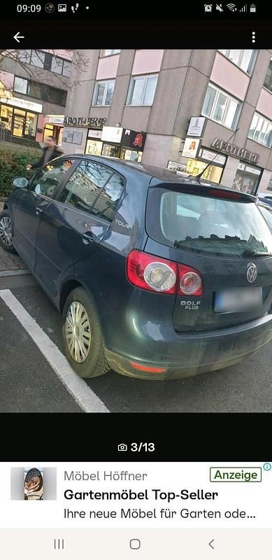 Gebraucht VW Golf V 105 PS (77 kW) 2007 Blau Limousine