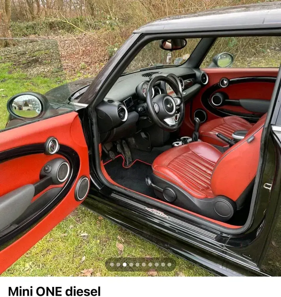 Usata Mini Cooper 90 CV (66 kW) 2009 Nero Utilitaria