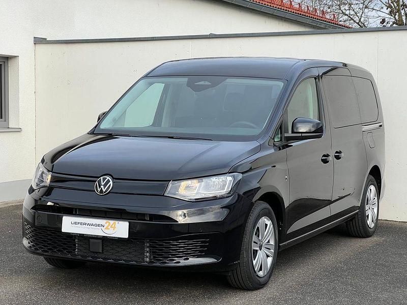 Neu VW Caddy Maxi 122 PS (89 kW) 2025 Deep black perleffekt Van / Kleinbus