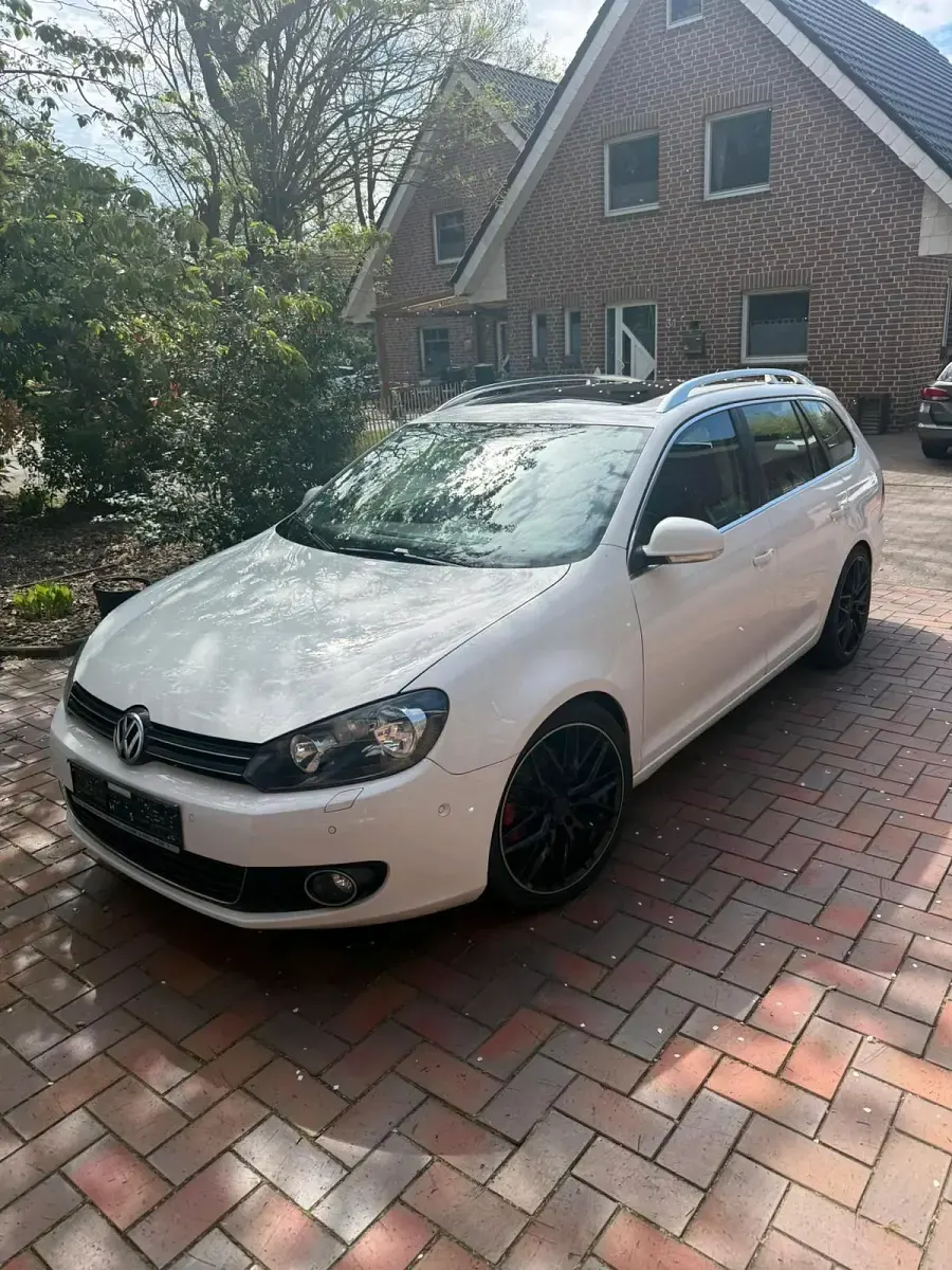 Gebraucht VW Golf VII 160 PS (117 kW) 2012 Weiß Kombi
