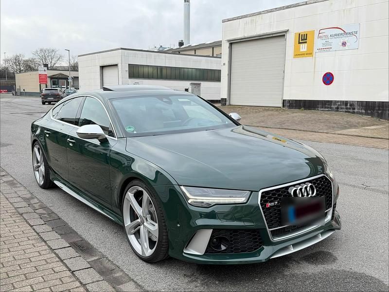 Gebraucht Audi RS7 Sportback Ambiente 560 PS (411 kW) 2015 Grün Kleinwagen