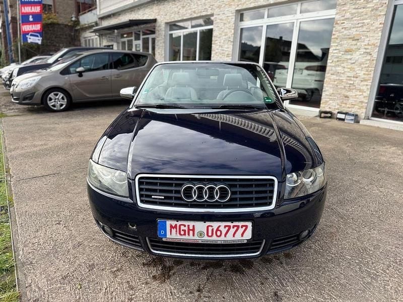 Gebraucht Audi A4 Cabriolet 163 PS (119 kW) 2004 Blau Cabrio