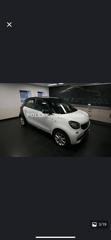 Weiß Gebraucht 2017 Smart ForFour Electric Drive Kleinwagen | 6.999 € - Bild 1/2