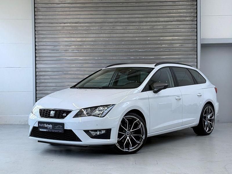 "nevada" weiss Gebraucht 2015 Seat Leon ST FR Kombi | 13.950 € (Teuer) - Bild 1/4