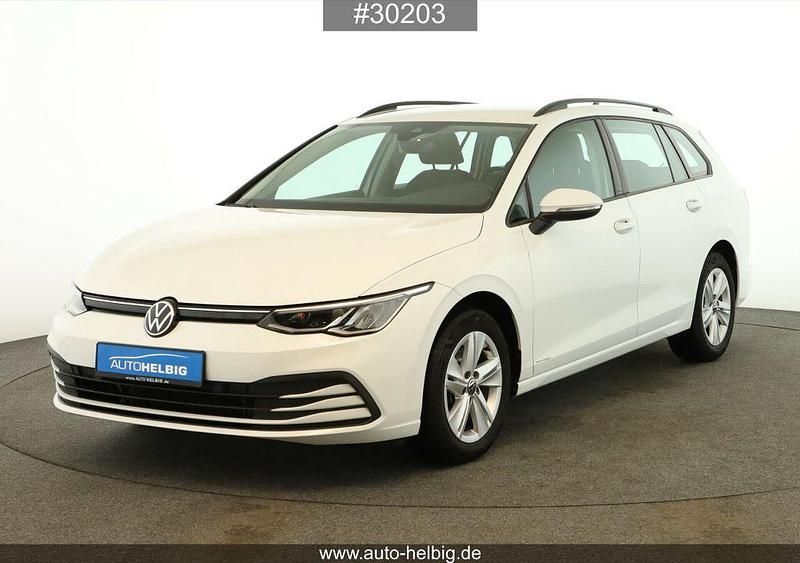 Weiß Gebraucht 2021 VW Golf VIII Life Kombi | 17.990 € (Guter Preis) - Bild 1/4
