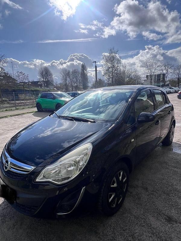 Gebraucht Opel Corsa 86 PS (63 kW) 2012 Schwarz Kleinwagen