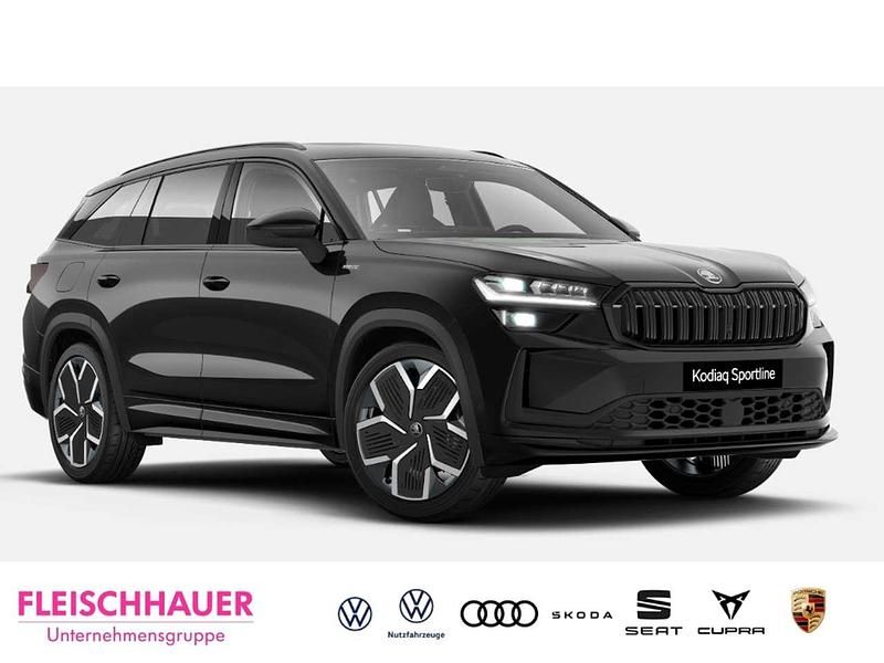 Schwarz Neu 2025 Skoda Kodiaq SportLine SUV | 57.990 € (Teuer) - Bild 1/4