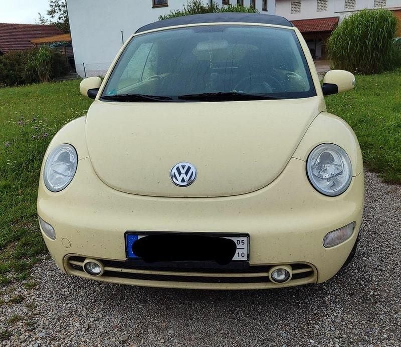 Gelb Gebraucht 2003 VW Beetle Cabrio | 3.599 € (Etwas zu teuer) - Bild 1/4