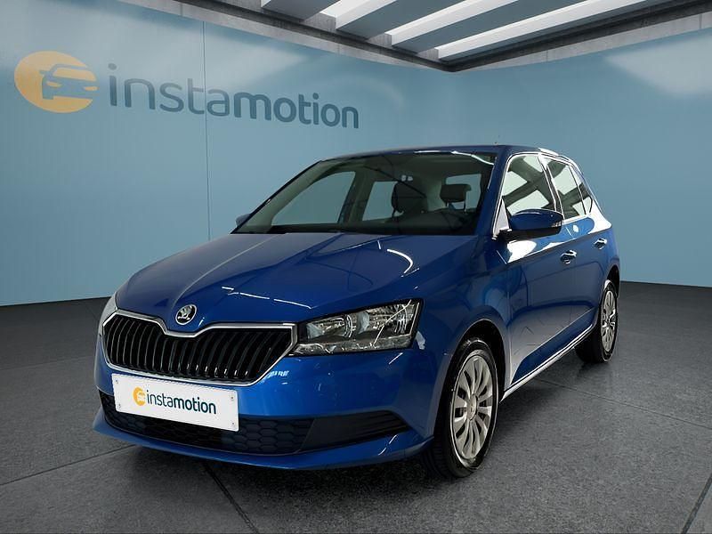 Blau Gebraucht 2019 Skoda Fabia Kleinwagen | 12.199 € (Fairer Preis) - Bild 1/4