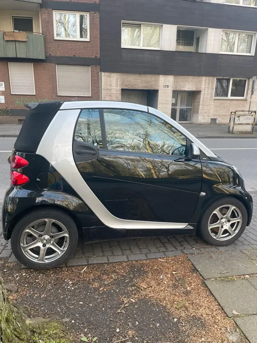 Brugt Smart ForTwo Cabrio 71 HK (52 kW) 2011 Sort Cabriolet