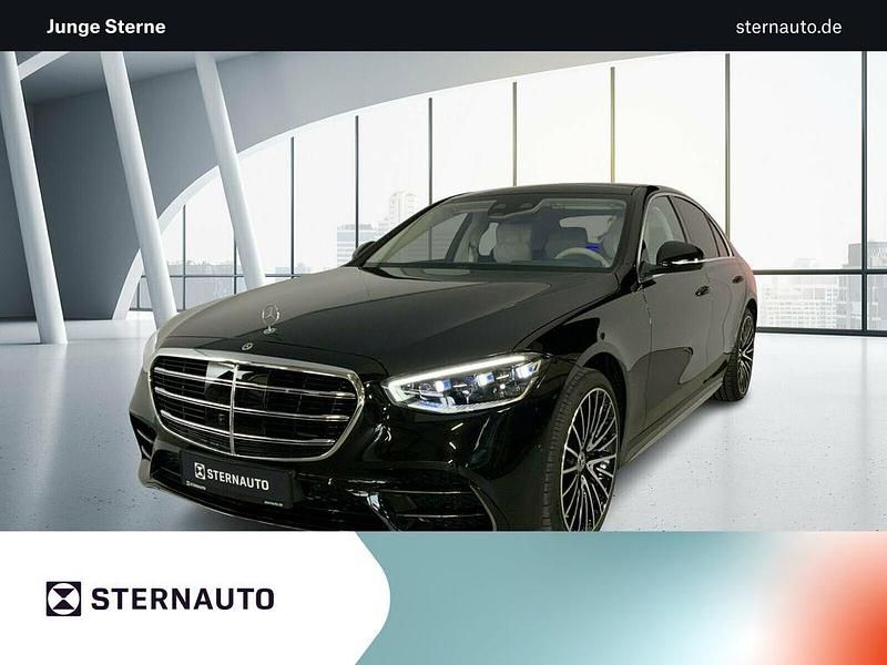 Metalliclack obsidianschwarz Gebraucht 2025 Mercedes S450 AMG line Limousine | 127.980 € (Teuer) - Bild 1/4