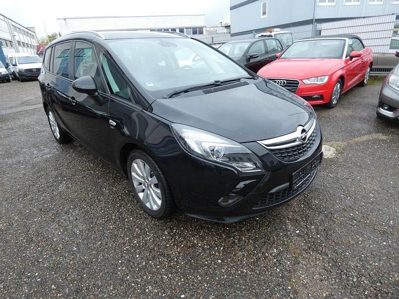 Schwarz Gebraucht 2015 Opel Zafira Tourer drive Van / Kleinbus | 9.980 € (Fairer Preis) - Bild 1/4