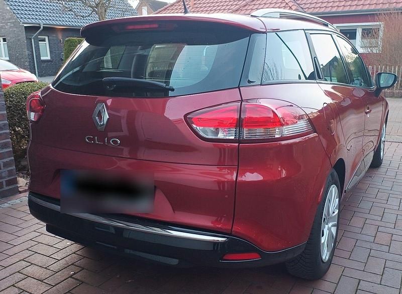 Gebraucht Renault Clio IV LIMITED 73 PS (53 kW) 2017 Rot Kleinwagen