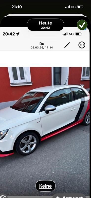 Gebraucht Audi A1 Ambition 122 PS (89 kW) 2011 Weiß Kleinwagen