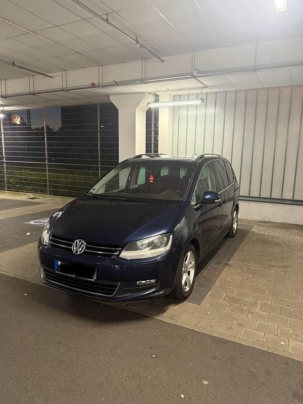 Gebraucht VW Sharan 140 PS (102 kW) 2010 Blau Van / Kleinbus