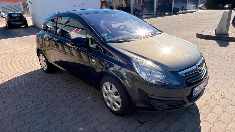 Gebraucht Opel Corsa 75 PS (55 kW) 2010 Schwarz Kleinwagen