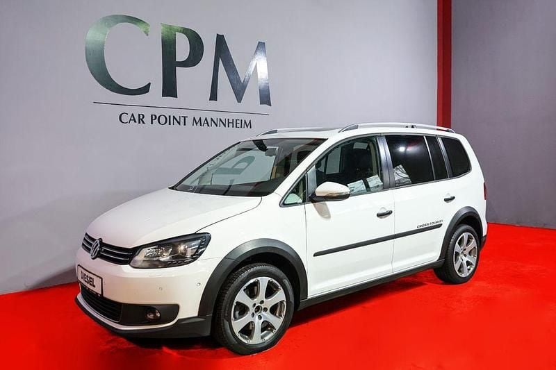 Gebraucht VW Touran Cross 140 PS (102 kW) 2013 Weiß Van / Kleinbus
