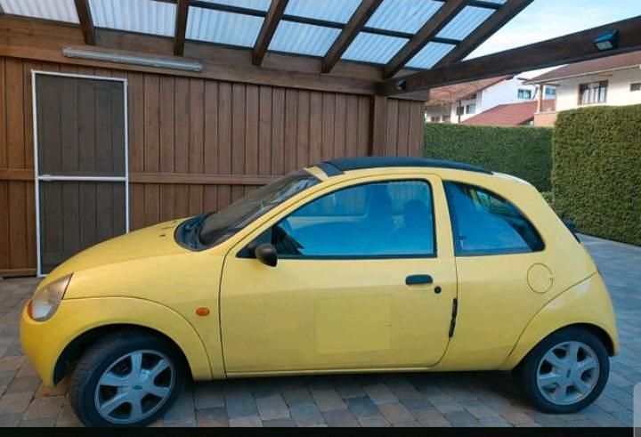 Second-hand Ford Ka 60 CP (44 kW) 2003 Galben Hatchback