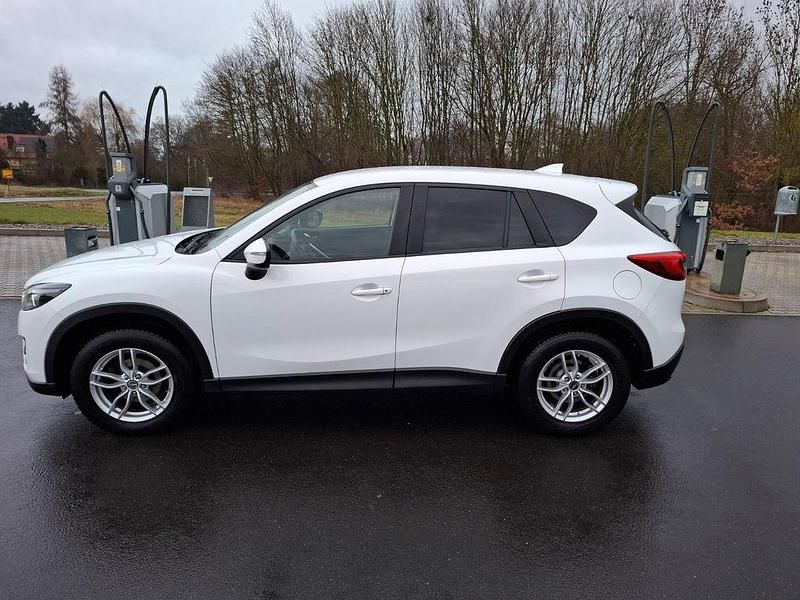 Gebraucht Mazda CX-5 Exclusive-Line 150 PS (110 kW) 2015 Weiß SUV