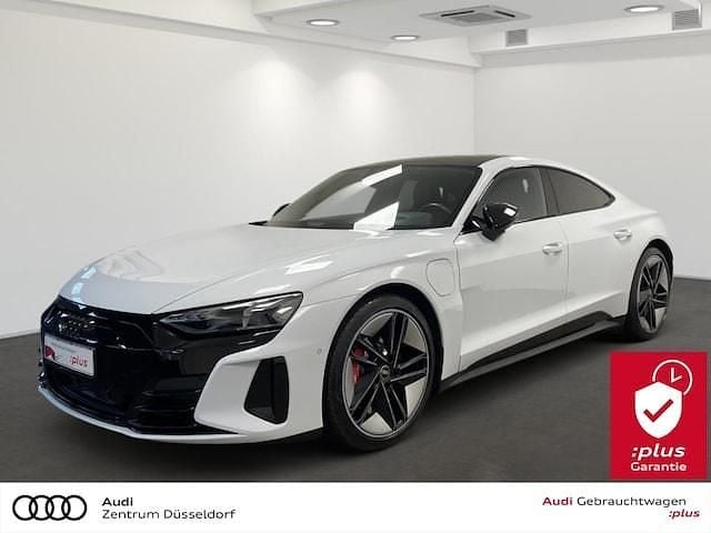 Grau Gebraucht 2022 Audi e-tron GT quattro Sport Limousine | 49.900 € (Superpreis) - Bild 1/3