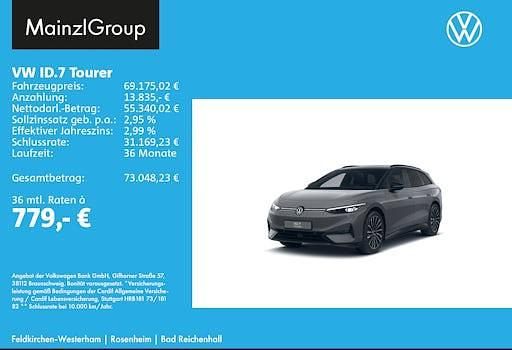 Neu VW ID.7 Pro 210 kW (286 PS) 2026 Grau Kombi