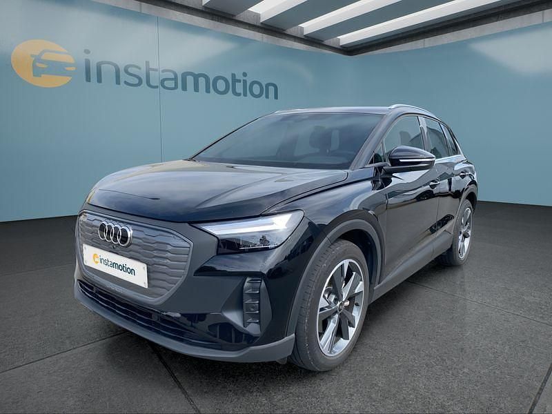 Schwarz Gebraucht 2022 Audi Q4 e-tron SUV | 23.849 € (Superpreis) - Bild 1/4