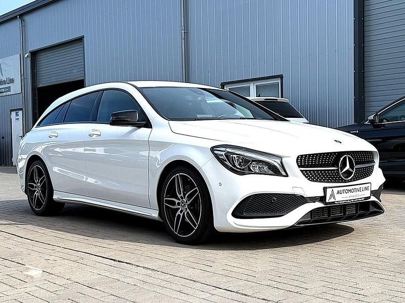 Weiß Gebraucht 2019 Mercedes CLA200 AMG Kombi | 16.450 € - Bild 1/4