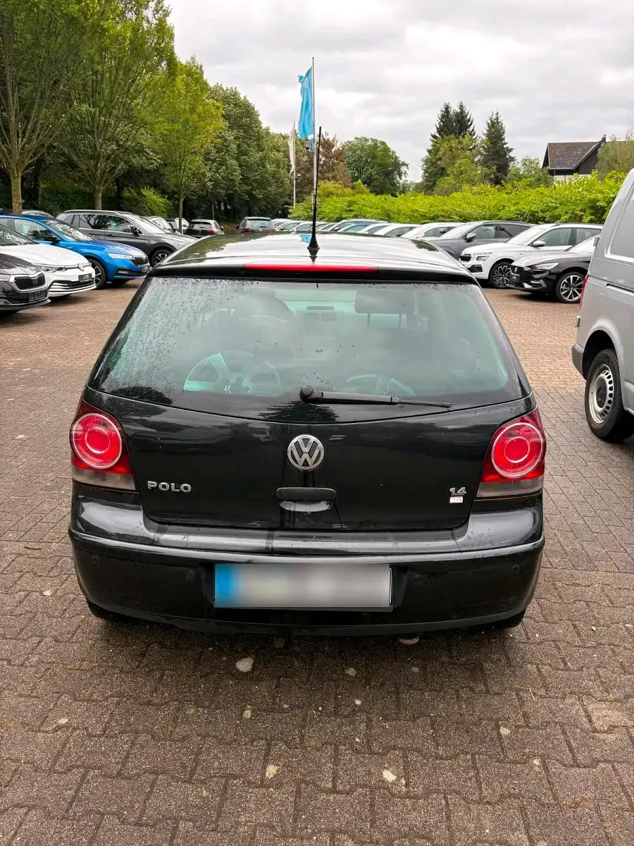 Gebraucht VW Polo United 80 PS (58 kW) 2009 Schwarz Kleinwagen