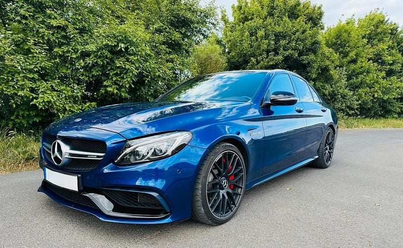 Blau Gebraucht 2017 Mercedes C63S AMG AMG Limousine | 45.999 € (Superpreis) - Bild 1/4